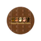 momoのHappy Chocolate Panda 缶バッジ