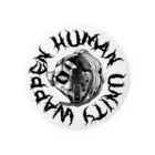 Wappen Human UnityのPunks  Wappen Human 02 :Cyborg Edition 缶バッジ