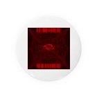 Ａ’ｚｗｏｒｋＳの8-EYES SPIDER RED Tin Badge