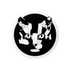 Fontaのジオメトリック猫 Tin Badge