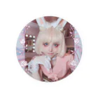 OMEME🪬のLady rabbit Tin Badge