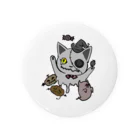 Toxic Paradeの猫の魔法使い Tin Badge