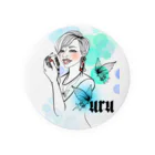 🫧🦋uru🎙ぅʓ👠💕の🫧🦋uru🎙ぅʓ 👠💕グッズ Tin Badge