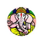 Tsuboiの-The World Gods- #005 Ganesha Tin Badge