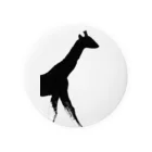 tomorebiのSunlight Giraffe Tin Badge