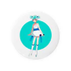 きのした まこのあいどる Tin Badge