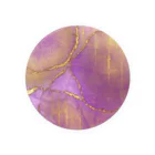 Sarah DesignsのSarah Designs Signature - Pink n Gold Drops Tin Badge