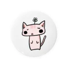 猫森もも* のしょぼんとしたねこさん Tin Badge