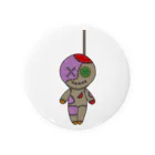 Ａ’ｚｗｏｒｋＳのHANGING VOODOO DOLL Tin Badge