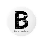 noisie_jpの【B】イニシャル × Be a noise. Tin Badge