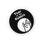 ミケタマのYear_of_the_Rabbit Tin Badge