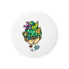 Colorful fam Earthのツリー君 Tin Badge