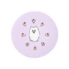 Hinanochin.shopの a pomeranian / shortcake Tin Badge