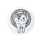 TAKE-TONのネコラブ Tin Badge