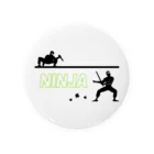 insparation｡   --- ｲﾝｽﾋﾟﾚｰｼｮﾝ｡のNINJA 缶バッジ