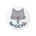 とぅる吉@youtube配信者の社畜サラリーマンの猫@とぅる吉 Tin Badge