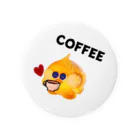 SquareHeadFactoryのMaru　CoffeeTime 缶バッジ