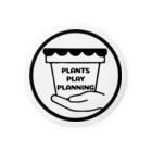 PLANTS PLAY  PLANNINGのPLANTSPLAY PLANNING 缶バッジ