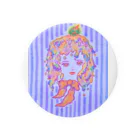 塩バターのろうそくのキャンドリー Tin Badge