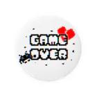 だめいどのGAMR OVER Tin Badge