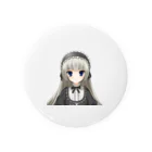 ガーデニングお嬢様直売所のガーデニングお嬢様 Tin Badge