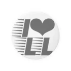 LOVELABUのLOVE LABU LOVE Tin Badge