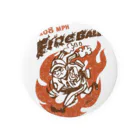 まつもトイズのベースボール　FireBall! Tin Badge