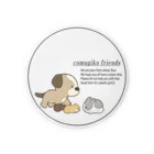 Comugiko FriendsのComugiko Friends Logo 缶バッジ