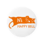 N's HAPPY BELLのN's HAPPY BELL（ロゴ） 缶バッジ