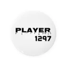 player 1297のPLAYER 缶バッチ 缶バッジ