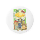 放課後屋の黄色いキャンパス Tin Badge