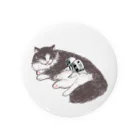 ばろうずのオブジェクト「猫」 Tin Badge