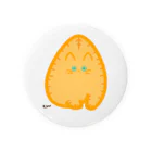 lukewarmのつままれ茶トラ[pinched:OrangeTabby] Tin Badge