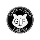 GattoLibero_FabbricaのGattoLiber Fabbricaマルロゴ 缶バッジ