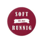 Soft Running のSoft Running  缶バッジ