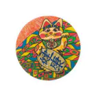 マツキー画ショツプ  good dayのマッキーアート（招き猫）ピリカ 缶バッジ