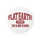 Mappila SHOPのカレッジ風［ネバダカラー］　フラットアース　FLATEARTH Tin Badge