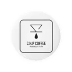 【公式】C.H.P COFFEEオリジナルグッズの『C.H.P COFFEE』ロゴ_01 Tin Badge