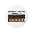 Vintage Synthesizers | aaaaakiiiiiのSequential Circuits Prophet 5 Vintage Synthesizer 缶バッジ