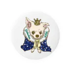 DoluneeのDoluchan KINGイラストver. Tin Badge