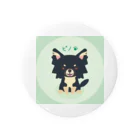 ピノぺろshopのチワワのピノ Tin Badge