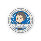 【F.L.A.C.】立花雅和公式オンラインショップ【フルート】のT先生の缶バッジ【YouTube公式ロゴ】 缶バッジ