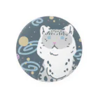 まりもの宇宙ユキヒョウ Tin Badge