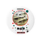 G-HERRINGの鰊！神威岬（HERRING；ニシン）　あらゆる生命たちへ感謝をささげます。※価格は予告なく改定される場合がございます。 缶バッジ