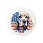 dogsdream8246のアメリカンコッカーアメリカ Tin Badge