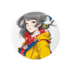 大正レトロJYOSIの大正レトロJYOSI　レイナ Tin Badge