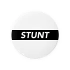 STUNTのSTUNT ボックスロゴ 缶バッジ