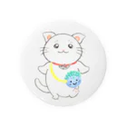 かまにゃん🐾鎌倉地域メディア"かまくらいふ”のかまにゃん🐾 Tin Badge