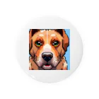 getprizeのドット絵の犬 Tin Badge