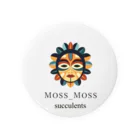 Moss_Moss succulentsのMossMoss Tin Badge